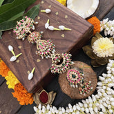 Vriksham Elegant Floral 1 Gram Jad Billai for Traditional Hairstyles-G20335